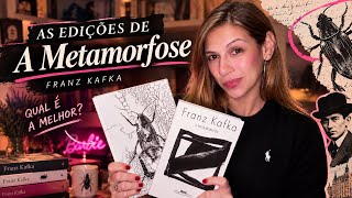 Comparando edições de A METAMORFOSE (DARKSIDE X COMPANHIA DAS LETRAS)
