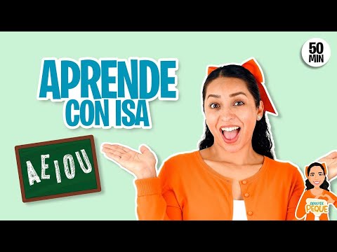 Aprende Peque con Isa - Vocales Para Peques - Toddler and Baby Learning - Aprendizaje Español