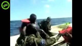 Somali Pirates attacking the wrong ship (French Navy ship lol)