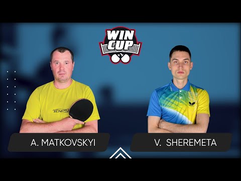 15:00 Andrii Matkovskyi - Vladyslav-Ivan Sheremeta West 3 WIN CUP 01.04.2024 | TABLE TENNIS WINCUP