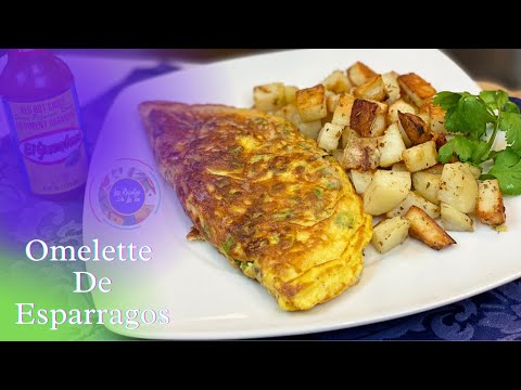 Como Hacer Omelette de Espárrago *Receta Nutritiva* #Breakfast #Desayuno #ElSalvador