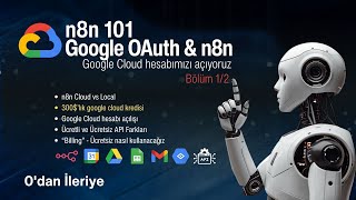 🚀 n8n 101 -  ☁️ Google Cloud Entegrasyonu: Sıfırdan Hesap, Proje ve API Kurulumu