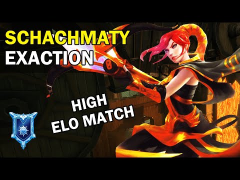 High Elo Match 199K Damage schachmaty Cassie Paladins Competitive (Diamond) EXACTION