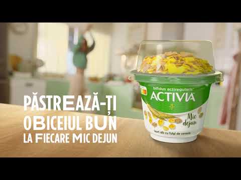 Activia Mic Dejun - Păstrează-ți obiceiul bun la fiecare mic dejun!