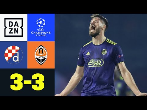 90+8! Irre Endphase in Zagreb: Dinamo Zagreb - Schachtjor Donezk 3:3 | UEFA Champions League | DAZN