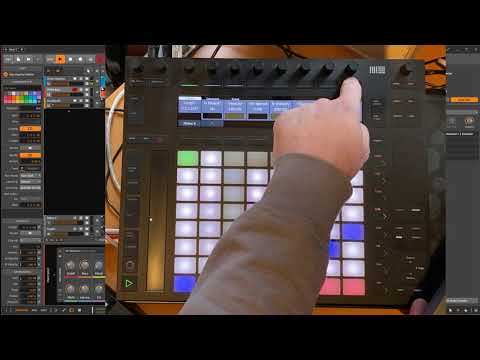 Ableton Push - Multi Note Editing for Bitwig / Reaper - DrivenByMoss 13.5