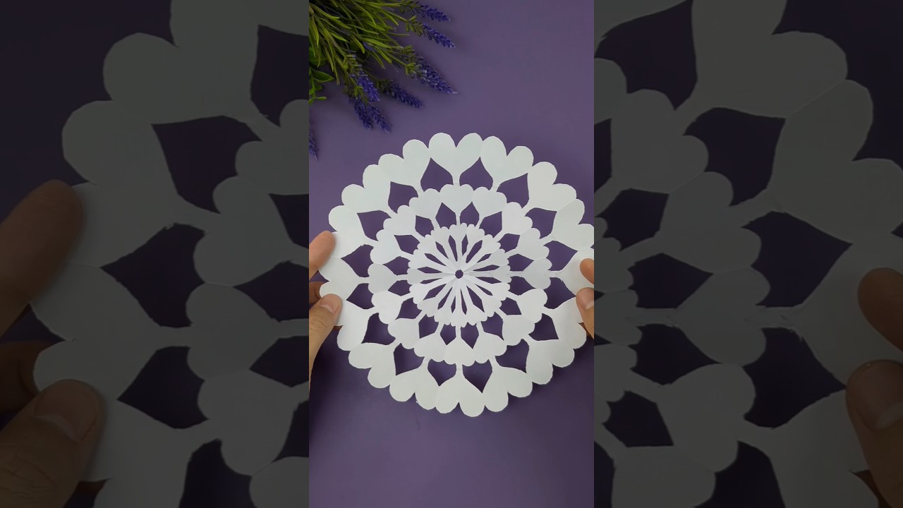 Paper Cutting Art #easypapercrafts
