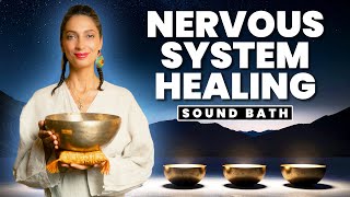 Parasympathetic Nervous System Healing Frequency Music - Sound Bath Meditation