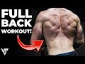 Full Back Workout Using Only Dumbbells (FORM EXPLAINED!)