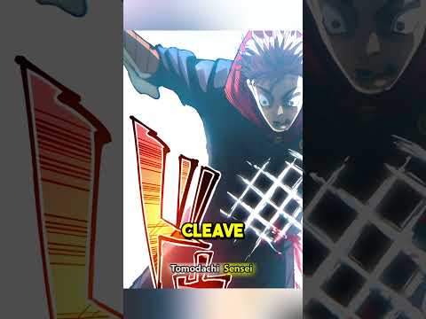 The Difference Between Cleave and Dismantle #jujutsukaisen #jjk #sukuna