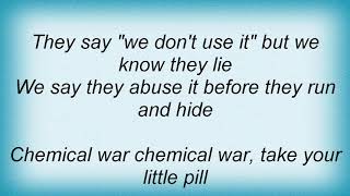 Uk Subs - Chemical War Lyrics