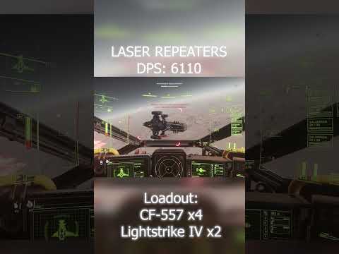 Cannon vs Gatling vs Repeaters #starcitizen