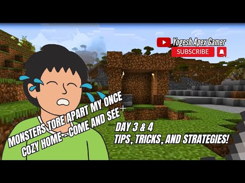 Monsters Destroyed My Home | Epic Minecraft Survival Guide