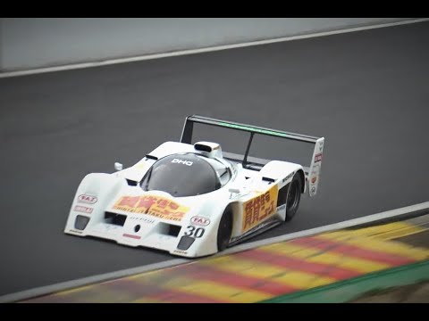Lola T92/10 Group C Racing on Spa Classic : Screaming V10 Judd Sound ! [HD]