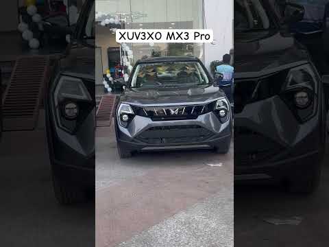 All new XUV3XO MX3 Pro Grey Petrol Automatic #mahindra #xuv3x0 #carlovers #suv #travel #performance