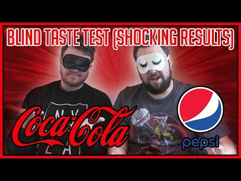 Coca-Cola VS Pepsi BLIND Taste Test | SHOCKING RESULTS