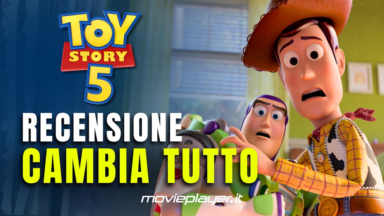 TOY STORY 5 recensione no SPOILER: i giocattoli Pixar contro la tecnologia!