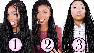 6 BOX BRAIDS TECHNIQUES! Compilation Tutorial
