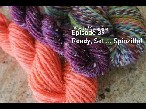 Wool n' Spinning :: Episode 39 - Ready, Set ... Spinzilla!