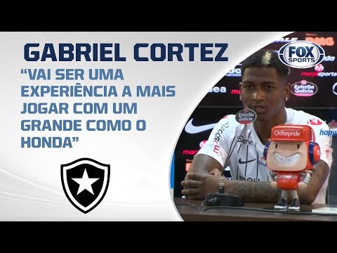 BOTAFOGO APRESENTA GABRIEL CORTEZ! Veja entrevista ao vivo no Alvinegro