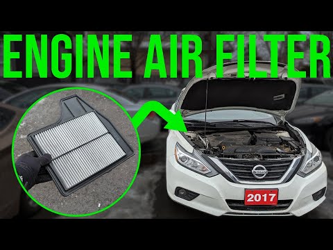 How to Replace Engine Air Filter - Nissan Altima (2013-2018)