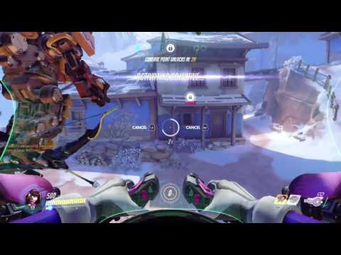 Overwatch Launch MP gameplay pt12 - D. VA Returns! Flight of the Mech