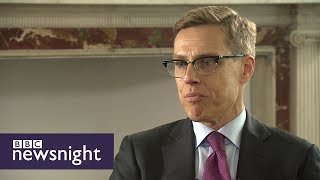 Alexander Stubb on Brexit, loyalty and Putin - BBC Newsnight