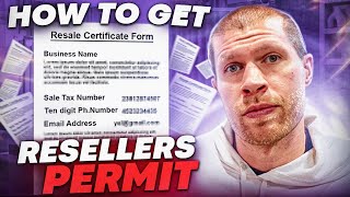 How to Get a Resellers Permit so you can Buy Wholesale Products & Liquidation Pallets