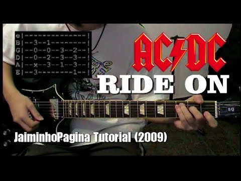 Guitar Lesson - "Ride On" (AC/DC) Original JaiminhoPagina Series (2009)