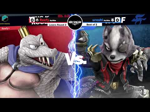 NBH Smash Ultimate 28 Losers Round 2 - Reefy (King K Rool) vs Ureshi (Wolf)