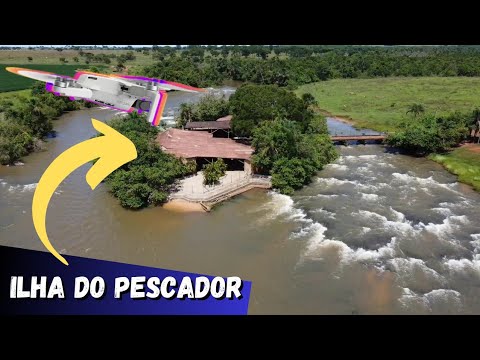 Ilha do Pescador - Aporé Goiás - Dji Mini 2 #euamofernandopolis ❤️