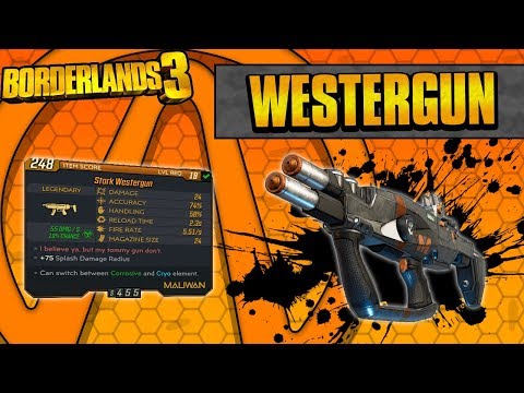 Borderlands 3 | Westergun Legendary Weapon Guide (Splash Damage Maliwan!)