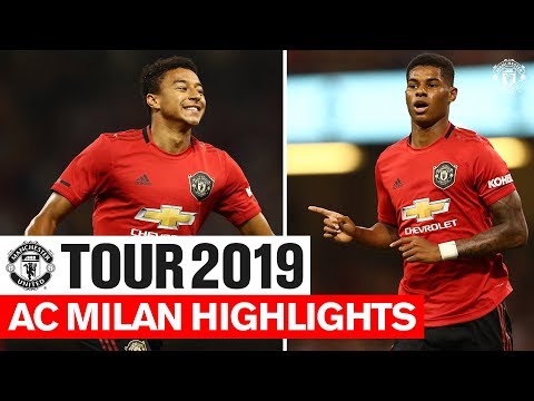AC Milan Highlights | Tour 2019 | ICC | Reds Win On Penalties! | Manchester United