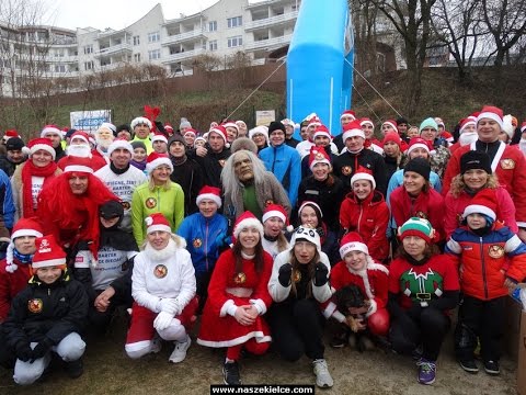 II Charytatywny Bieg Mikołajów w Kielcach 06.12.2014