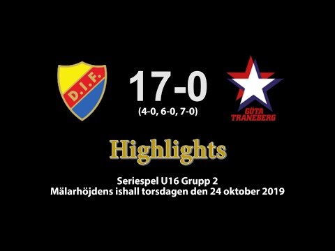 20191024 DIF-GötaTraneberg 17-0. Highlights