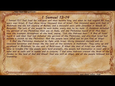1 Samuel 13-14