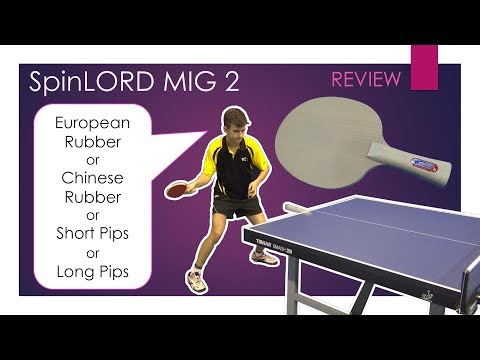 Spinlord MIG2 | Bewertung Tischtennis