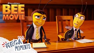Bees Vs Humans:  The Ultimate Honey Trial 🍯🧑‍⚖️ | Bee Movie | Clips | Movie Moments | Mega Moments
