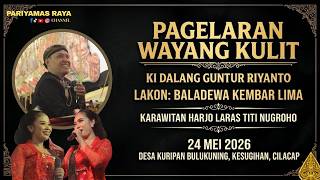 Download lagu LIVE WAYANG KULIT KI GUNTUR RIYANTO LAKON BALADEWA KEMBAR LIMA mp3