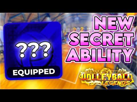 *NEW* SECRET ABILITY COMING TO VOLLEYBALL LEGENDS!