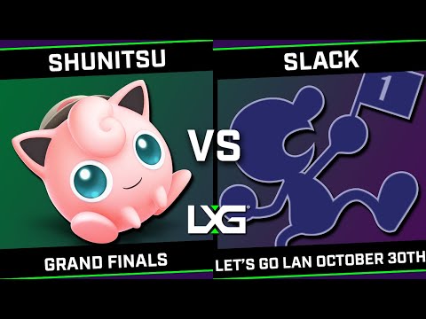 LXG Let's Go LAN October 30th - GRAND FINALS - Shunitsu (Jigglypuff) vs Slack (Game & Watch)