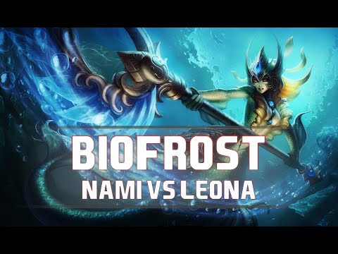Biofrost as Nami vs Leona - S8 SUPPORT Ranked Gameplay
