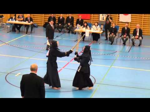 Kendo Schweizermeisterschaft 2015 Finale Mannschaft Zürich 1 vs Zürich 2
