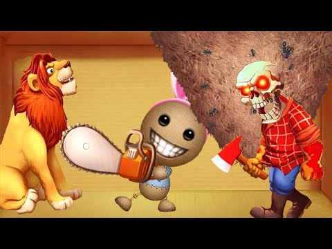 LION MAD JACK VS THE BUDDY | KICK THE BUDDY
