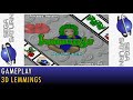 Sega Saturn 3D Lemmings 4K PAL OSSC 4X