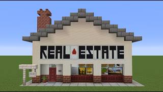 How to Build a Real Estate Office In Minecraft