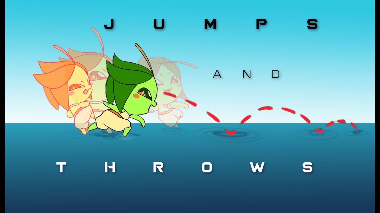 Throwing and Jumping - Animation Compilation