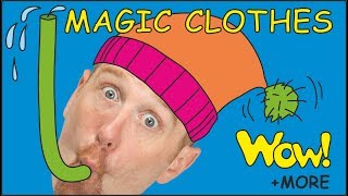 Magic Clothes + MORE Clothes Stories from Steve and Maggie | Learn English speaking | Wow English TV