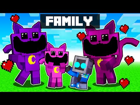 Minecraft CATNAP FAMILY - EPIC adventures!