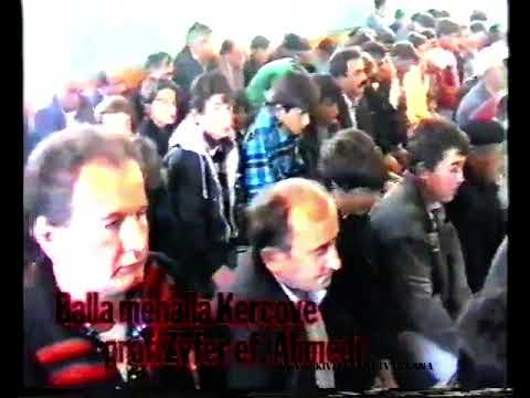NGA ARKIVI FETAR I TV USKANA -  FALJA E NAMAZIT TË BAJRAMIT NË VITIN 1995 NË DISA XHAMI TË KËRÇOVËS